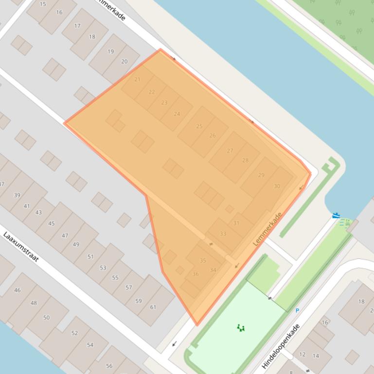 Kaart van postcodegebied 3826AM.