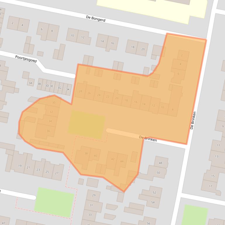 Kaart van postcodegebied 3901KW.