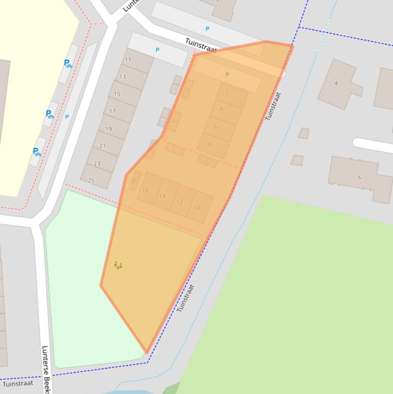 Kaart van postcodegebied 3925ST.