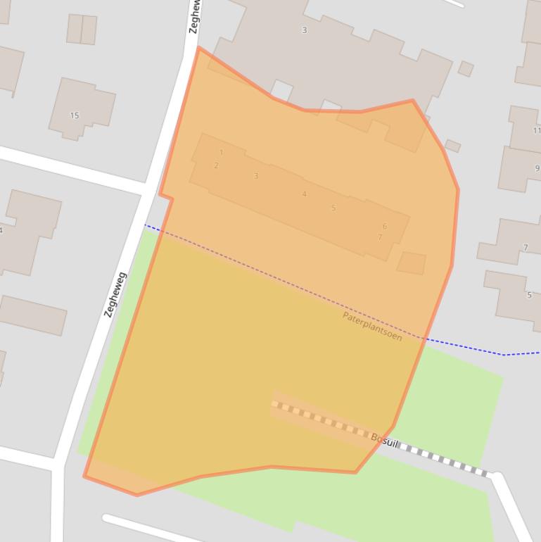 Kaart van postcodegebied 3931GD.