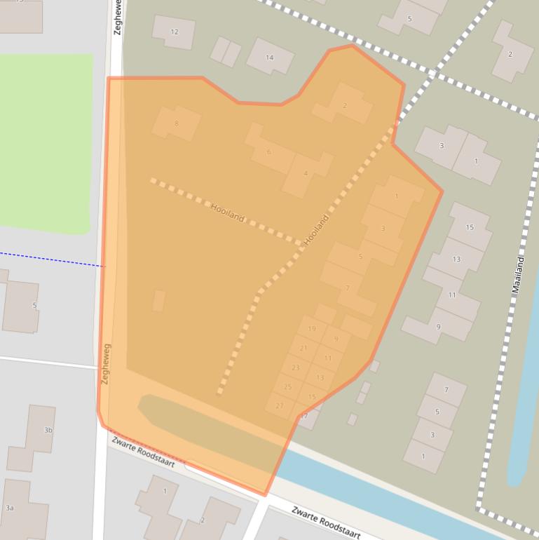 Kaart van postcodegebied 3931GV.