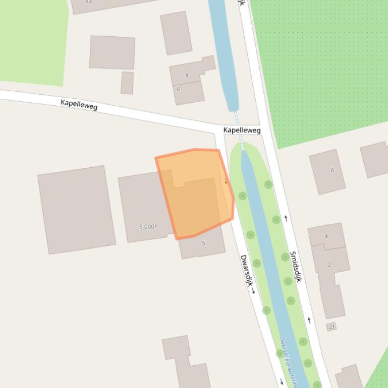 Kaart van postcodegebied 3945LH.