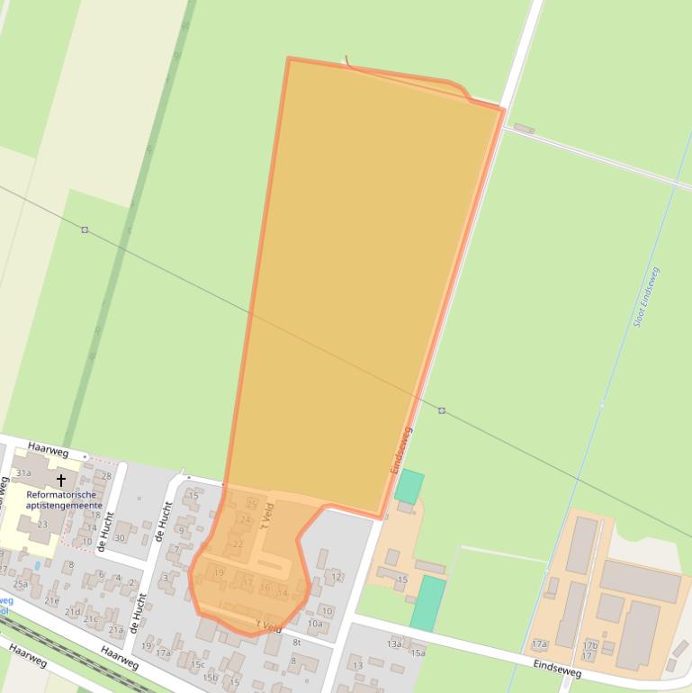 Kaart van postcodegebied 3959BN.