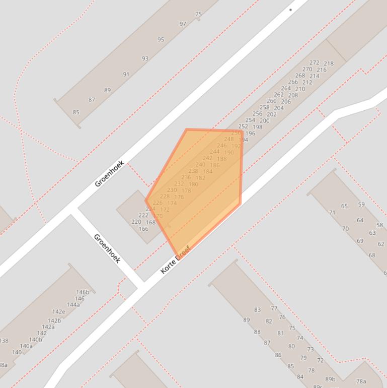 Kaart van postcodegebied 3972CR.