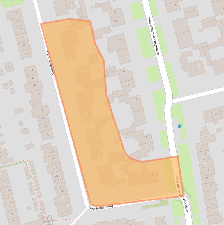 Kaart van postcodegebied 3991BS.