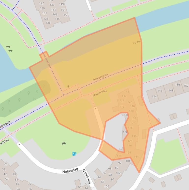 Kaart van postcodegebied 3991TR.