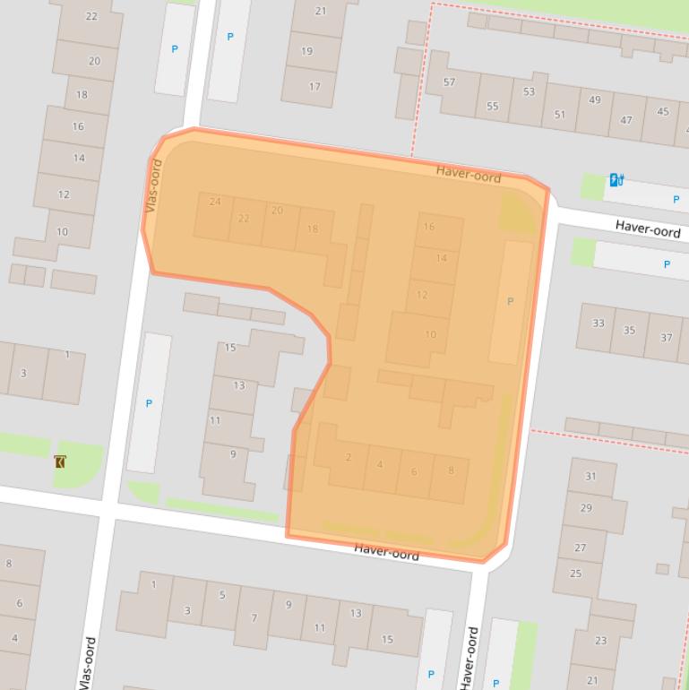 Kaart van postcodegebied 3991XG.