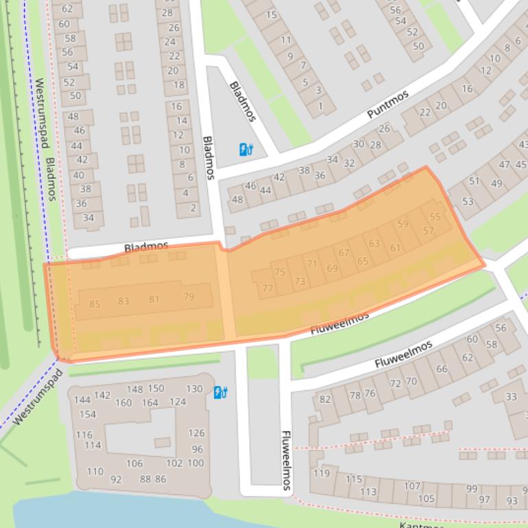 Kaart van postcodegebied 3994KP.