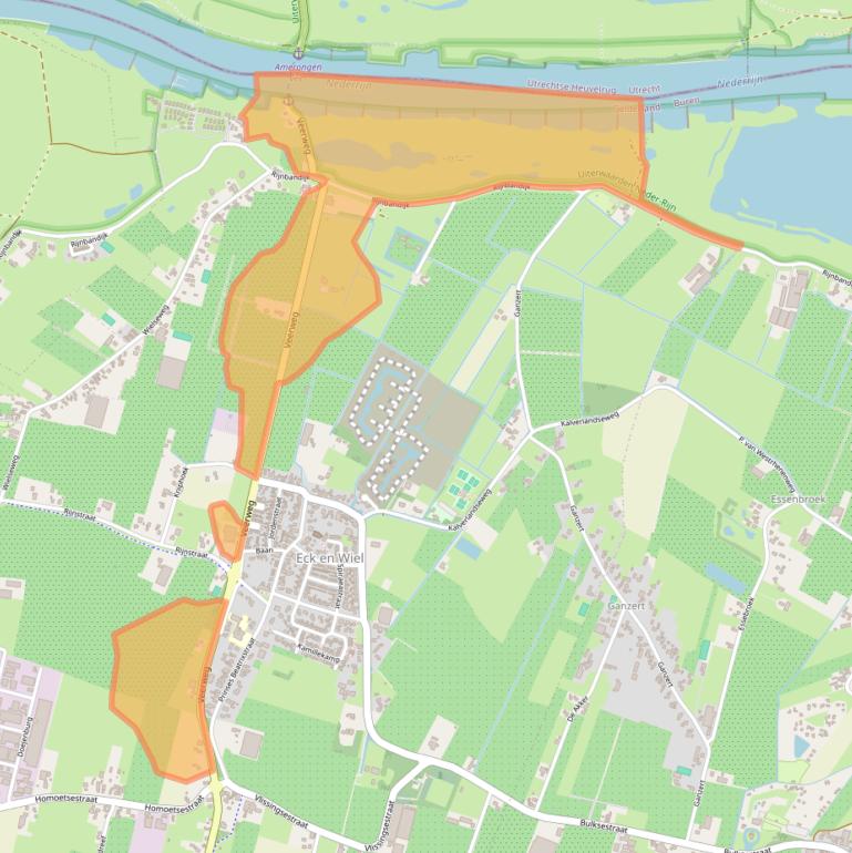 Kaart van postcodegebied 4024BP.