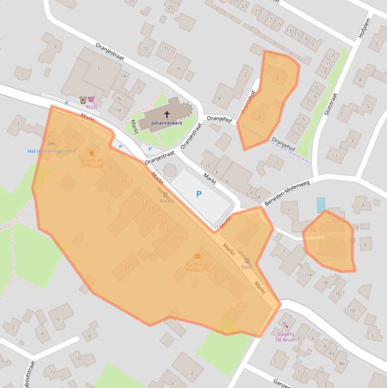 Kaart van postcodegebied 4112JR.