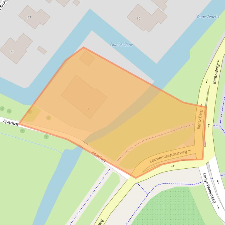 Kaart van postcodegebied 4133LD.