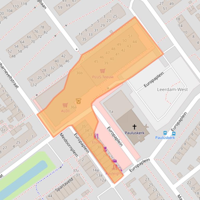 Kaart van postcodegebied 4142CD.