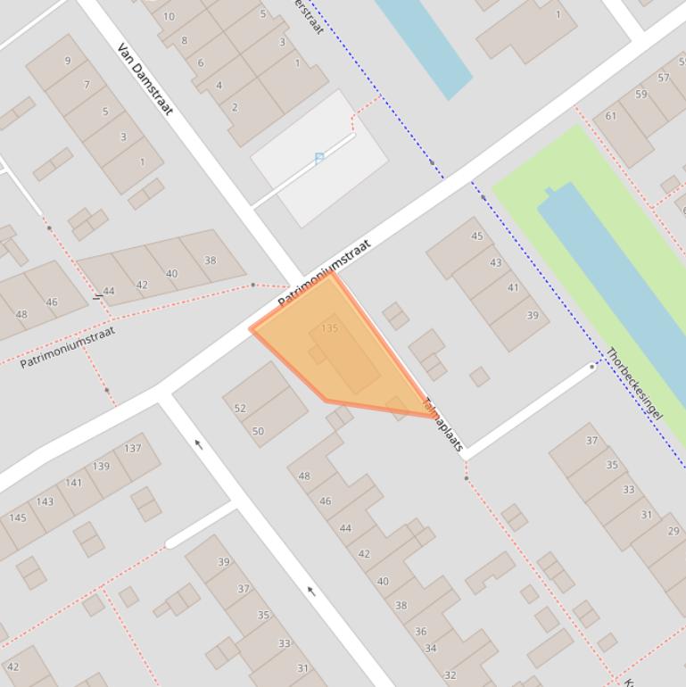 Kaart van postcodegebied 4142VC.