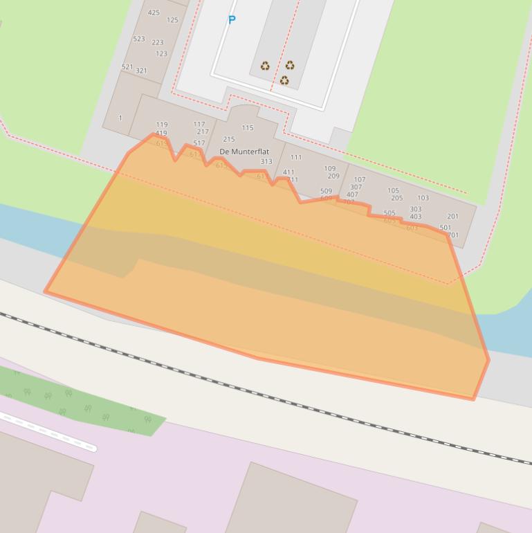 Kaart van postcodegebied 4204CG.