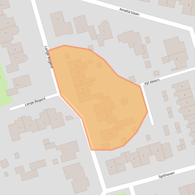 Kaart van postcodegebied 4235AD.