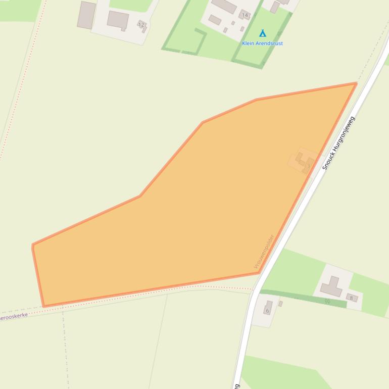 Kaart van postcodegebied 4354SB.