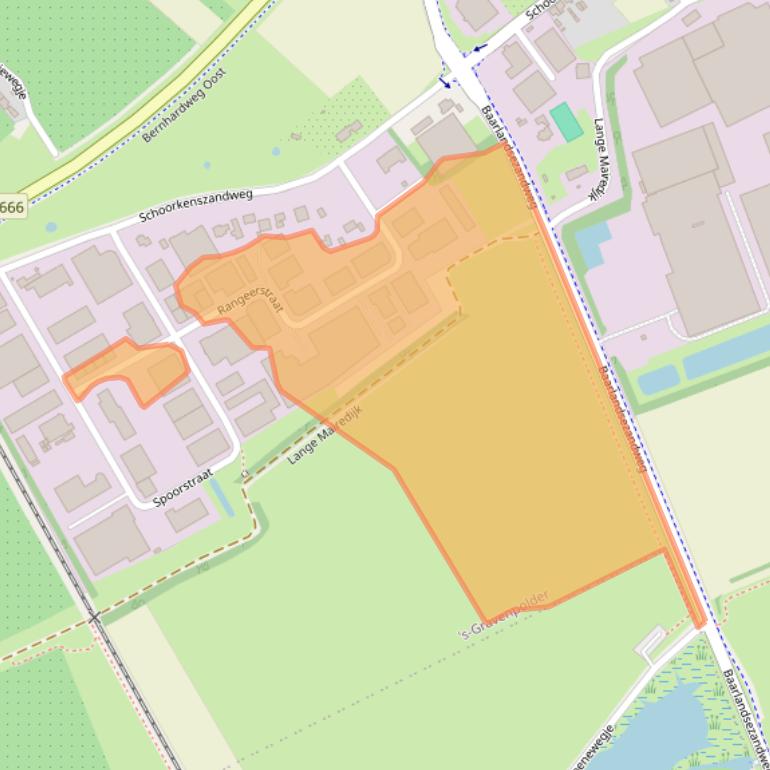 Kaart van postcodegebied 4431NL.