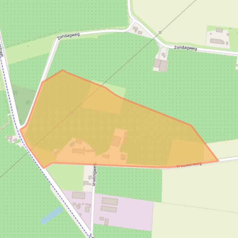 Kaart van postcodegebied 4433RT.