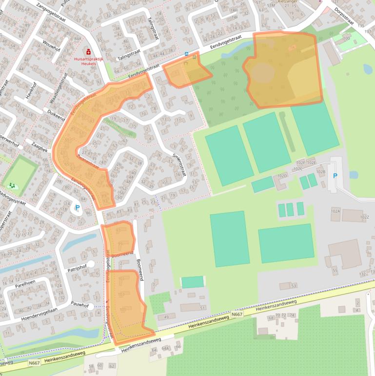 Kaart van postcodegebied 4451DR.