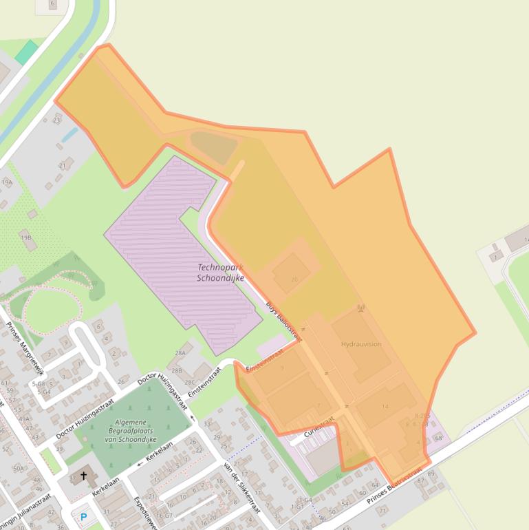 Kaart van postcodegebied 4507DA.