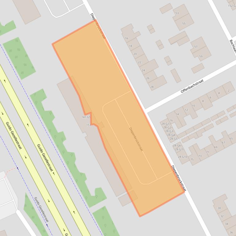 Kaart van postcodegebied 4536GM.