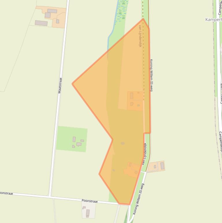 Kaart van postcodegebied 4543RV.