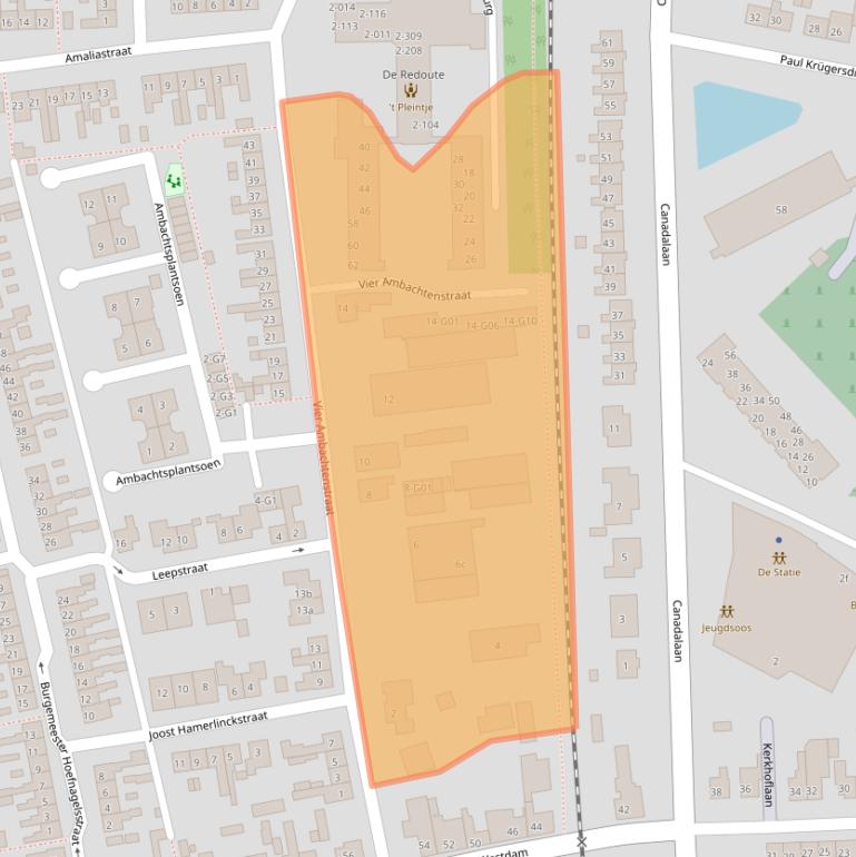 Kaart van postcodegebied 4551HB.