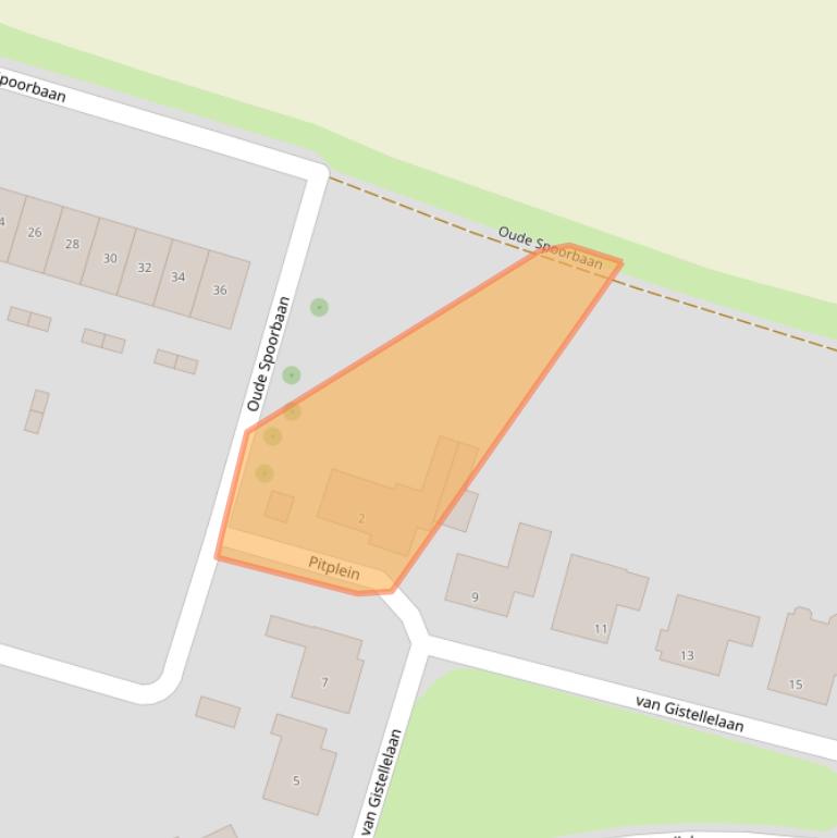 Kaart van postcodegebied 4571EN.