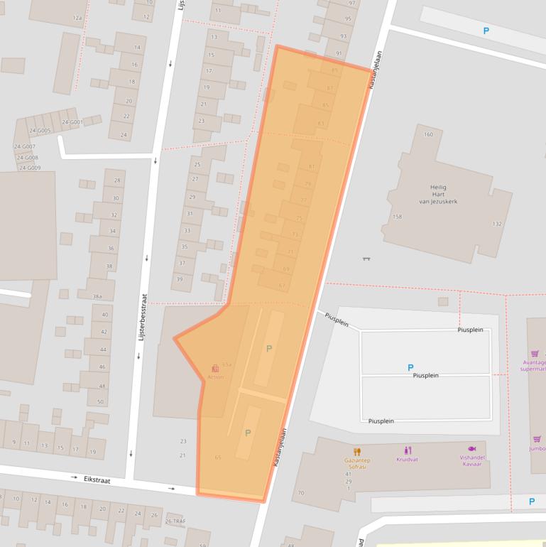 Kaart van postcodegebied 4621HD.