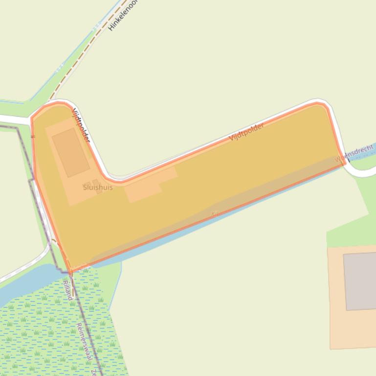 Kaart van postcodegebied 4634PW.