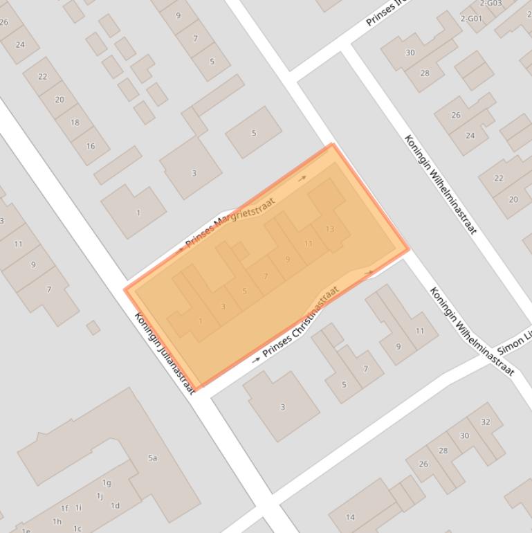 Kaart van postcodegebied 4691GH.