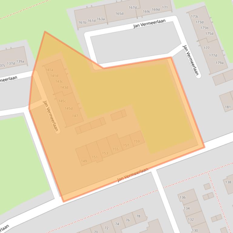 Kaart van postcodegebied 4703KM.