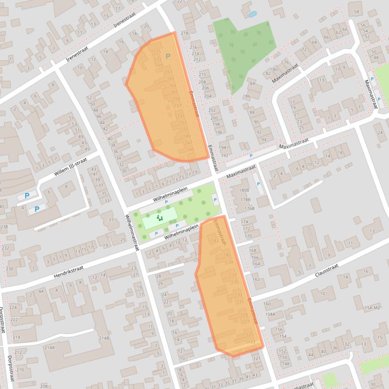 Kaart van postcodegebied 4711AR.
