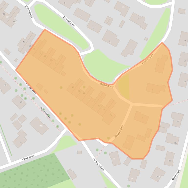 Kaart van postcodegebied 4741CG.