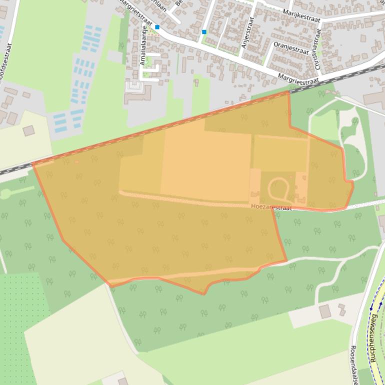 Kaart van postcodegebied 4744RT.