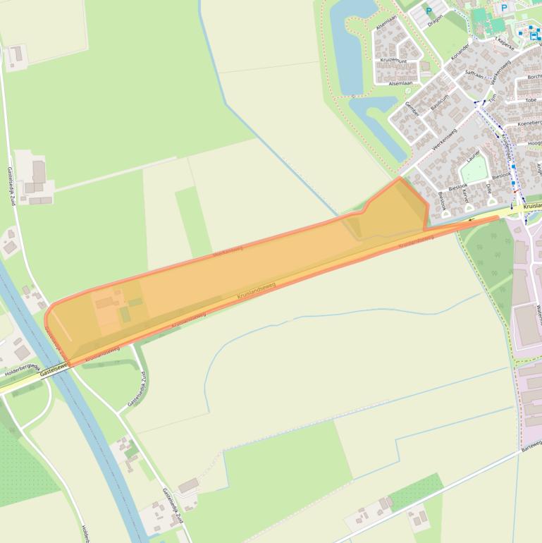 Kaart van postcodegebied 4751VS.