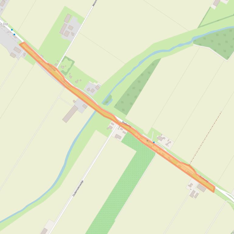 Kaart van postcodegebied 4796RB.