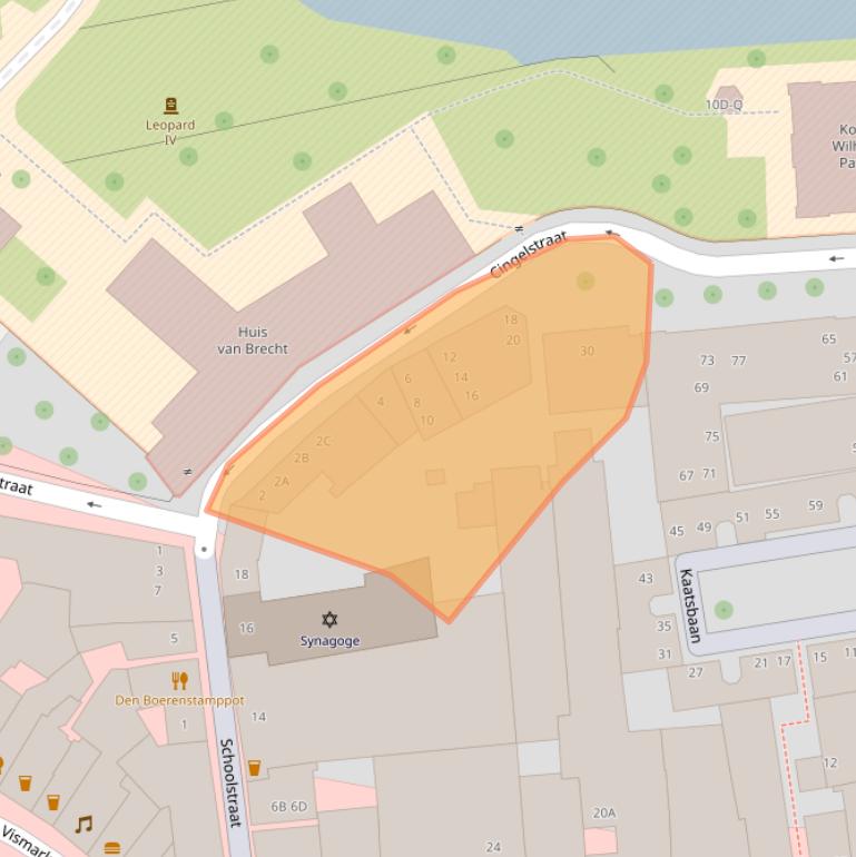 Kaart van postcodegebied 4811MC.