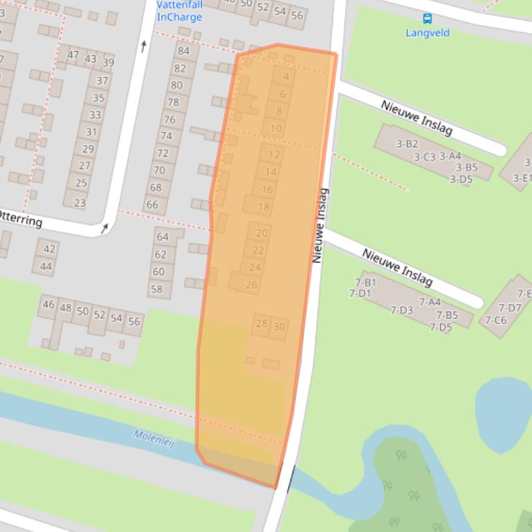 Kaart van postcodegebied 4817GP.