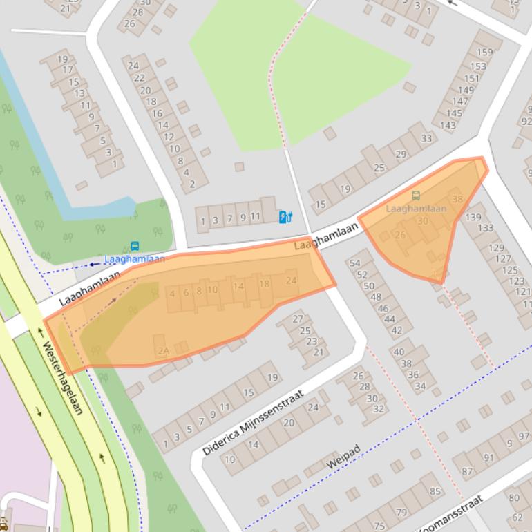 Kaart van postcodegebied 4822WR.