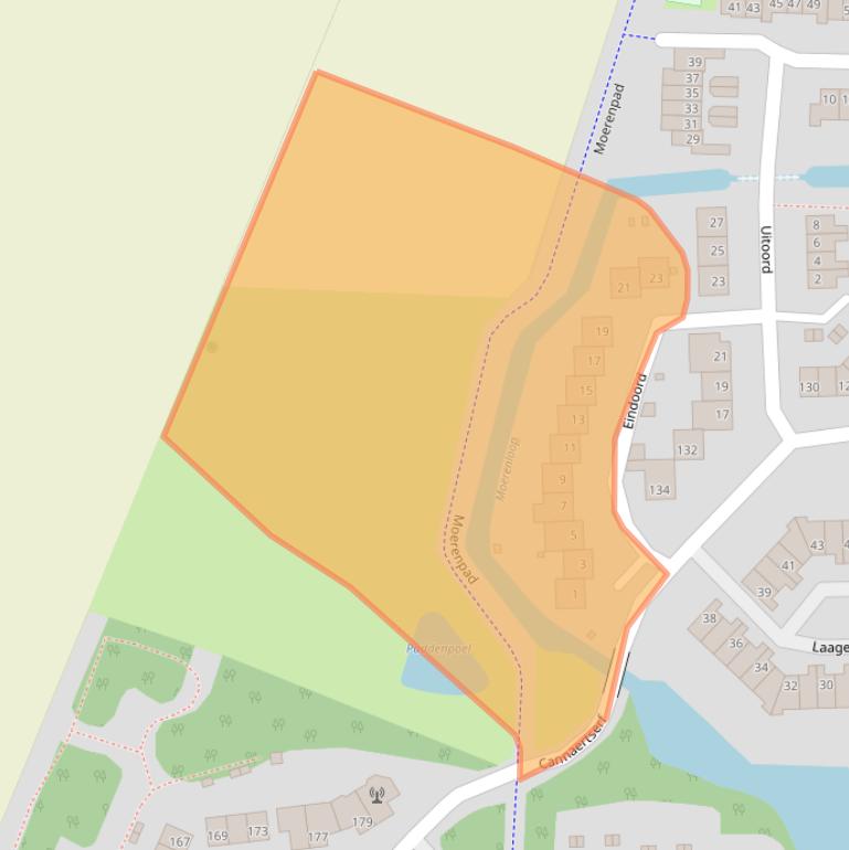 Kaart van postcodegebied 4824LH.