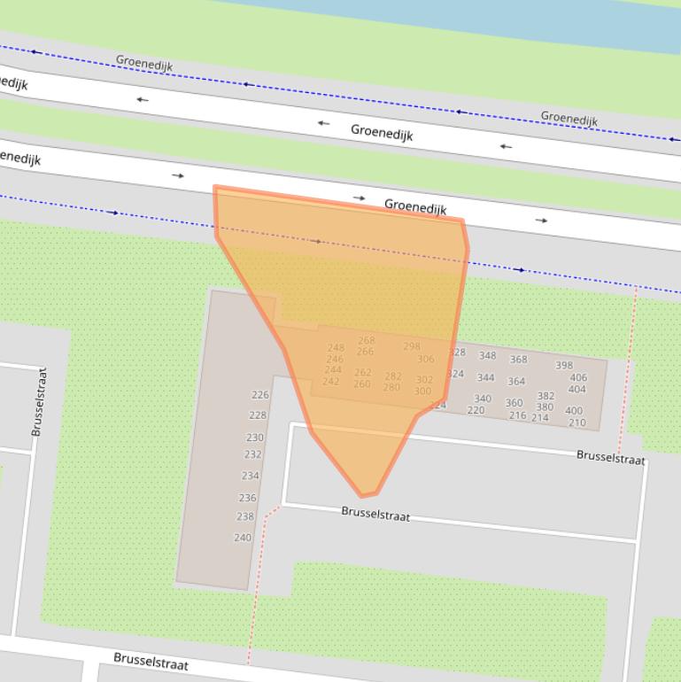 Kaart van postcodegebied 4826NL.