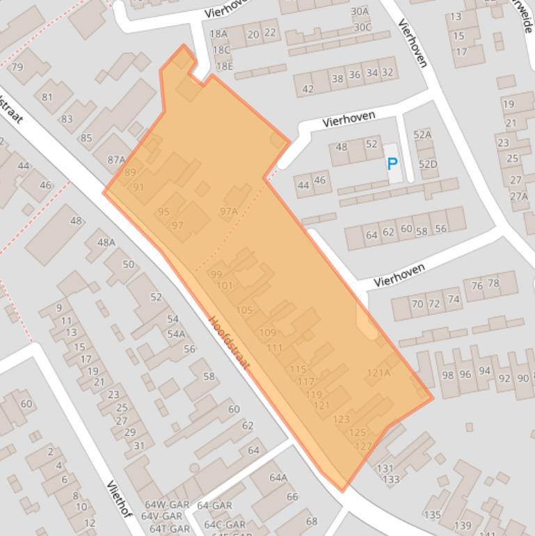 Kaart van postcodegebied 4844CC.