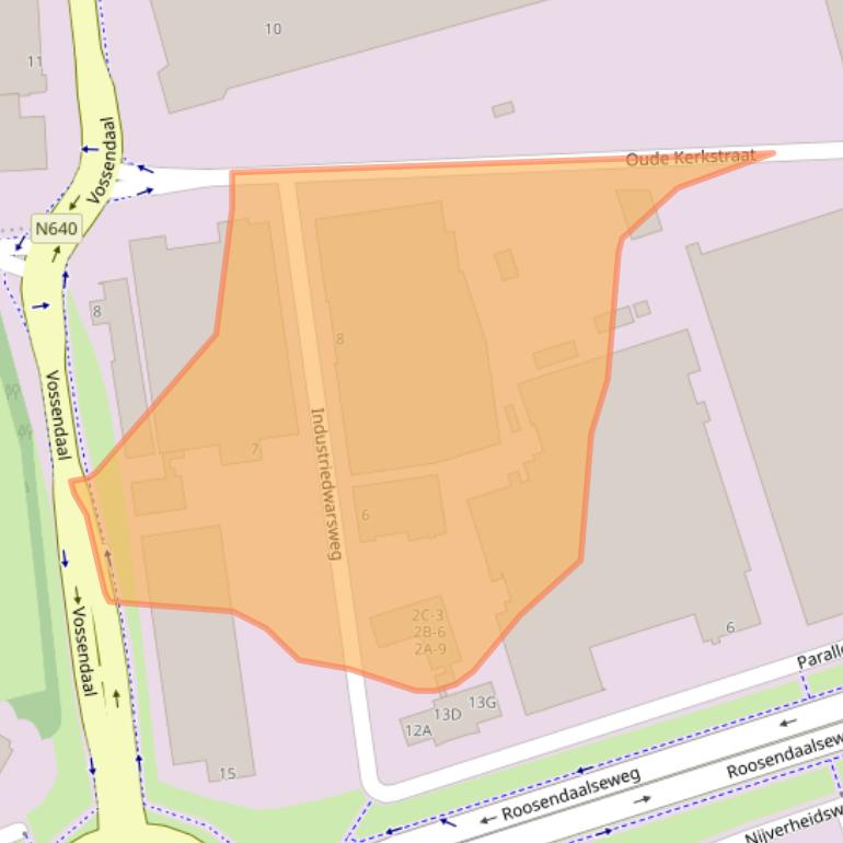 Kaart van postcodegebied 4878AD.