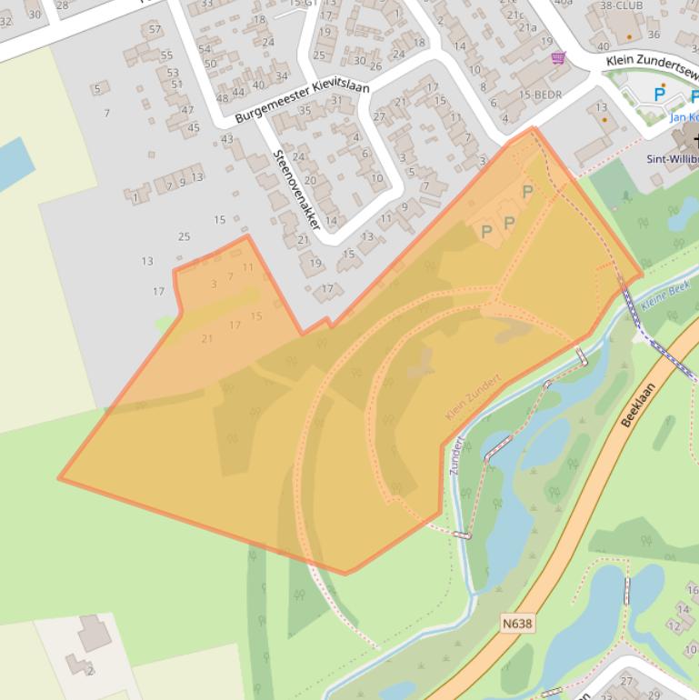 Kaart van postcodegebied 4882GC.