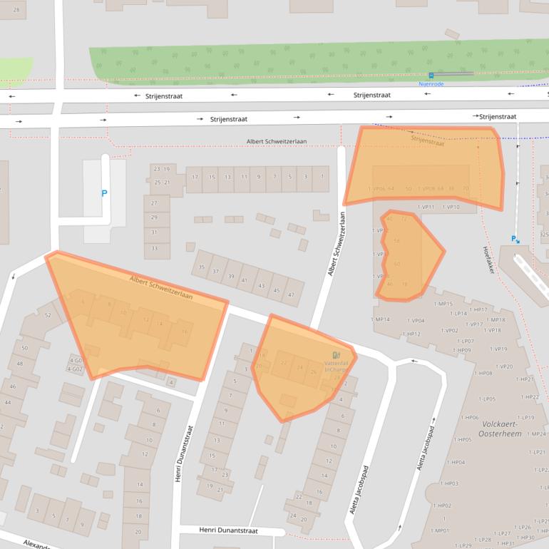 Kaart van postcodegebied 4901ME.