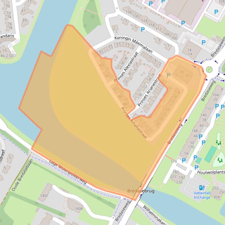 Kaart van postcodegebied 4902NT.