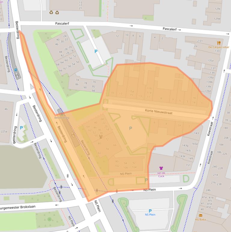 Kaart van postcodegebied 5014HA.