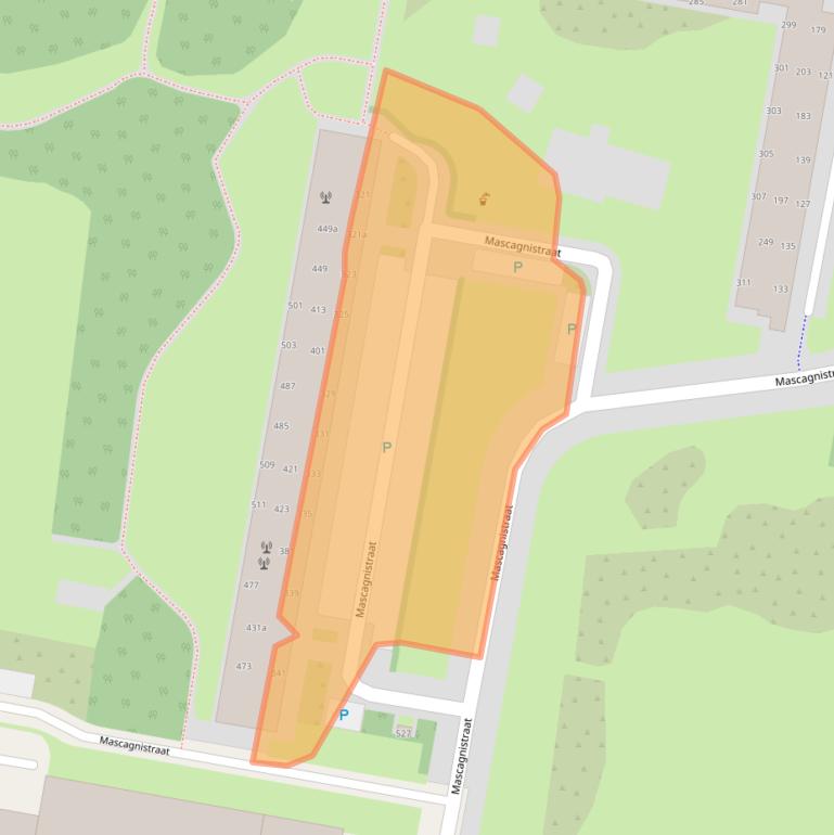 Kaart van postcodegebied 5049BG.