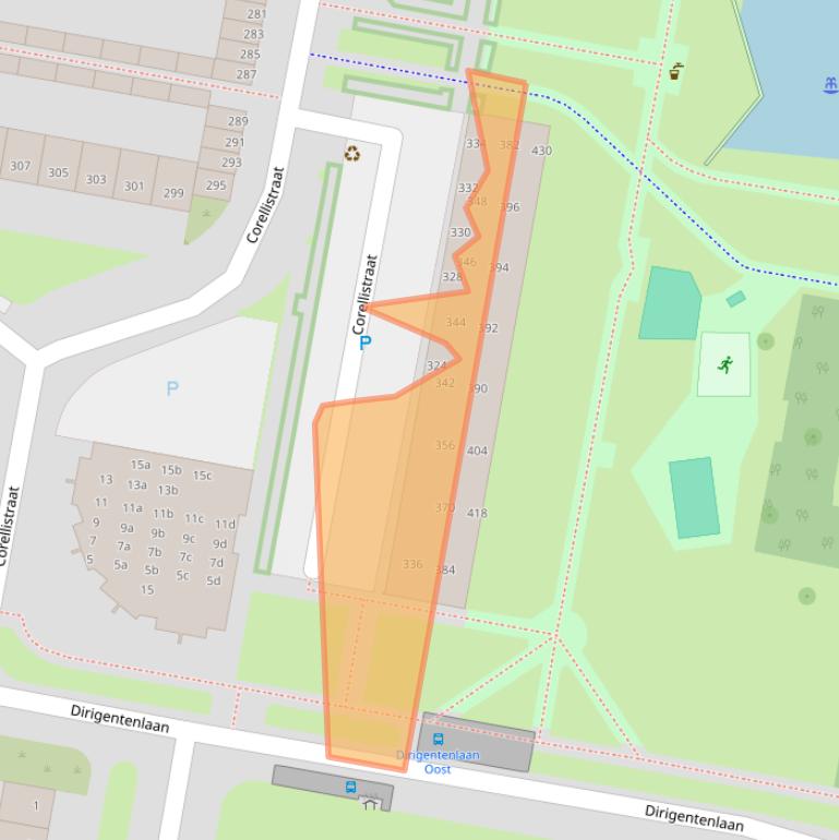 Kaart van postcodegebied 5049ES.